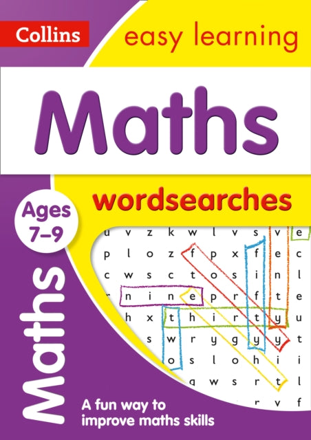 Maths Word Searches Ages 7-9 : Ideal for Home Learning-9780008212667