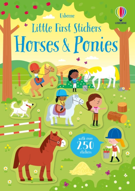 Little First Stickers Horses and Ponies-9781474969253