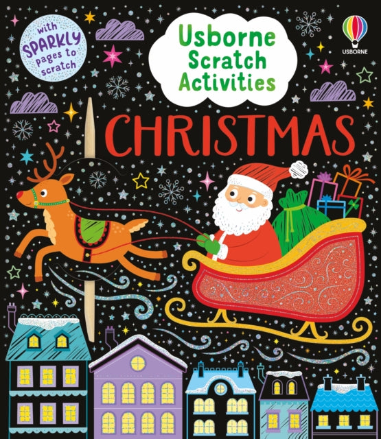 Usborne Scratch Activities Christmas-9781836043256
