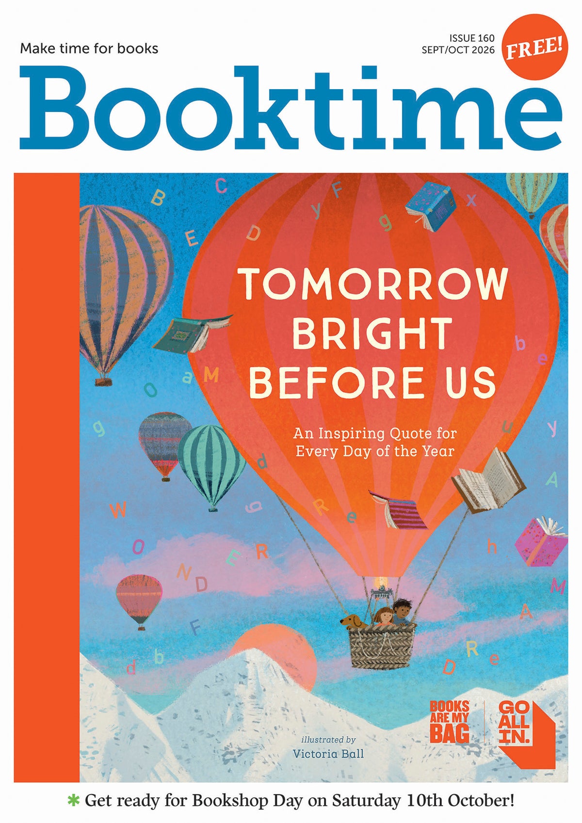 BOOKTIME MAGAZINE - September & October 2026 - FREE TO DOWNLOAD!